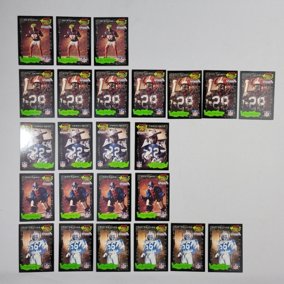 Lot Of 1994 Coca-Cola Monsters Of The Gridiron Football Trading Cards - Picture 6 of 16